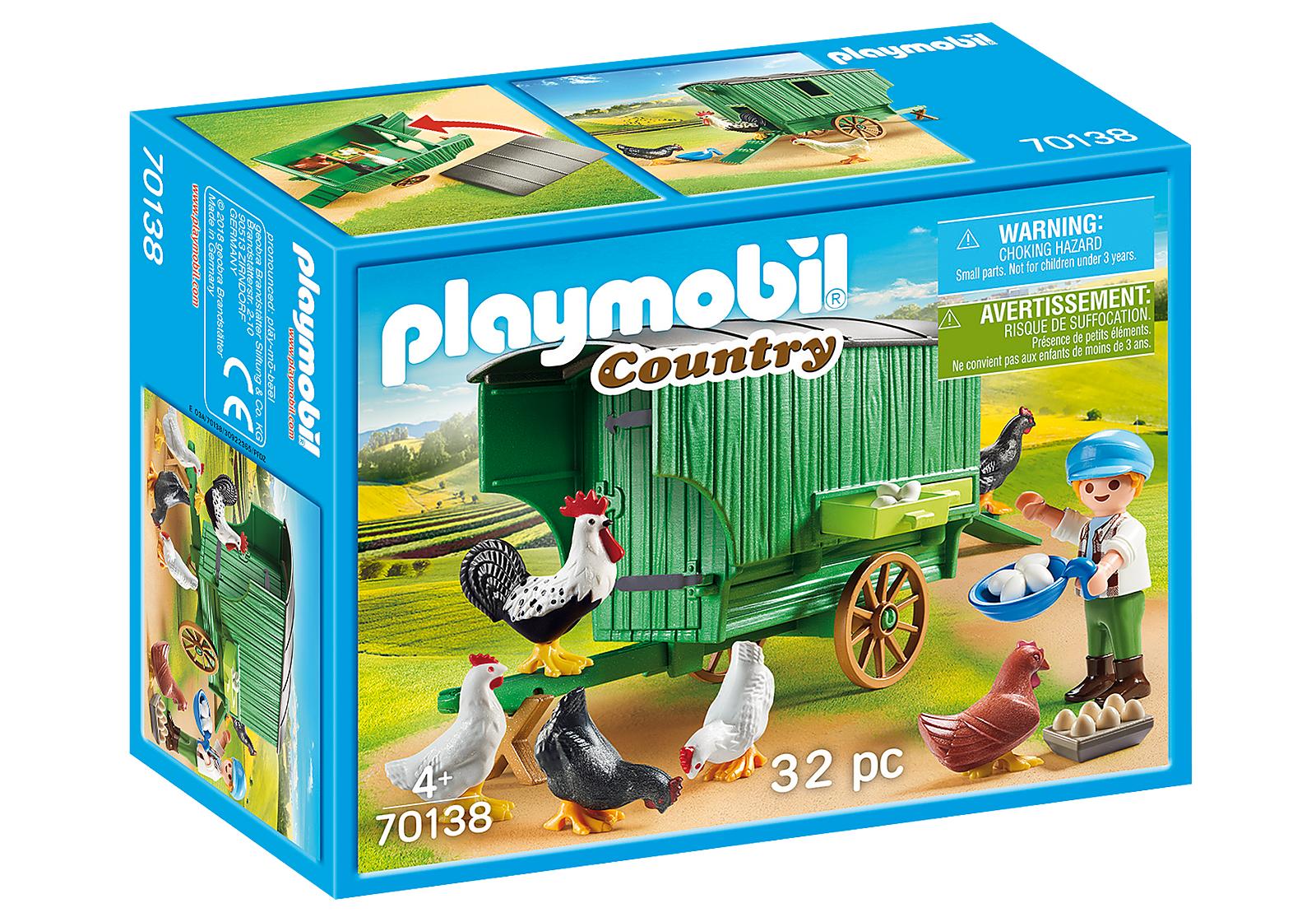 Playmobil – Enfant et poulailler – 70138 – Janîmes