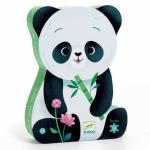 Puzzle Silhouette – Léo le panda