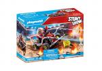 Playmobil Stunt Show – Véhicule et pompier – 70554