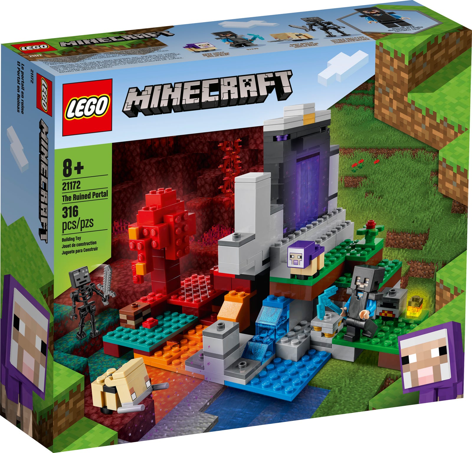 Minecraft - Lego - JEUX, JOUETS -  - Livres + cadeaux + jeux