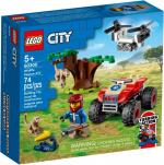 Lego City – Le Quad de sauvetage des animaux sauvages – 60300