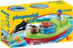 Playmobil 1 2 3 – Bateau et pêcheur – 70183