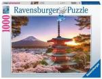 Puzzle 1000 pièces – Cerisiers en fleur du mont Fuji