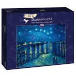 Puzzle 1000 pièces – Vincent Van Gogh – Starry Night over the Rhône