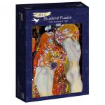 Puzzle 1000 pièces – Gustave Klimt – Water Serpents II