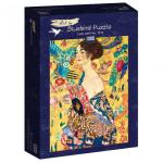 Puzzle 1000 pièces – Gustave Klimt – Lady with Fan