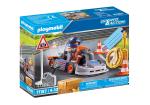 Playmobil Sports et Action – Set cadeau Pilote de kart – 71187