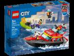 Lego City – Le Bateau de sauvetage des pompiers – 60373