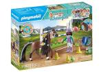 Playmobil – Zoe & Blaze avec parcours d’obstacles – 71355