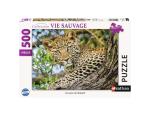 Puzzle 500 pièces – Les Yeux du léopard