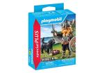 Playmobil – Viking avec son chien, bouclier, casque et armes – 71755